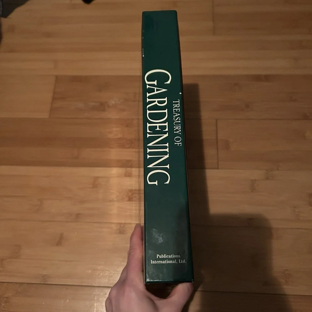 Treasury of Gardening: Various Authors 1994 Large Hardcover Garden Cottagecore